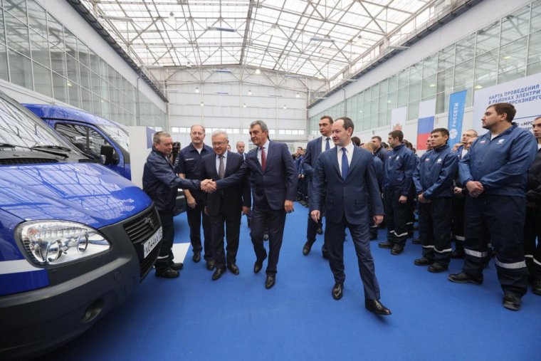 Учения Энергетиков в Красноярске