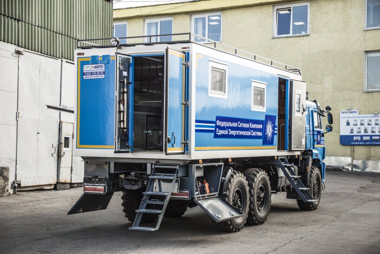 Бригадный фургон на КАМАЗ 43118