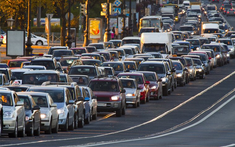 Поток машин