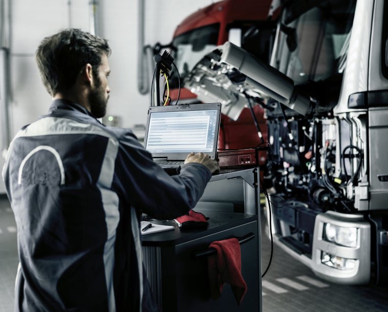 Компьютерная диагностика грузовиков