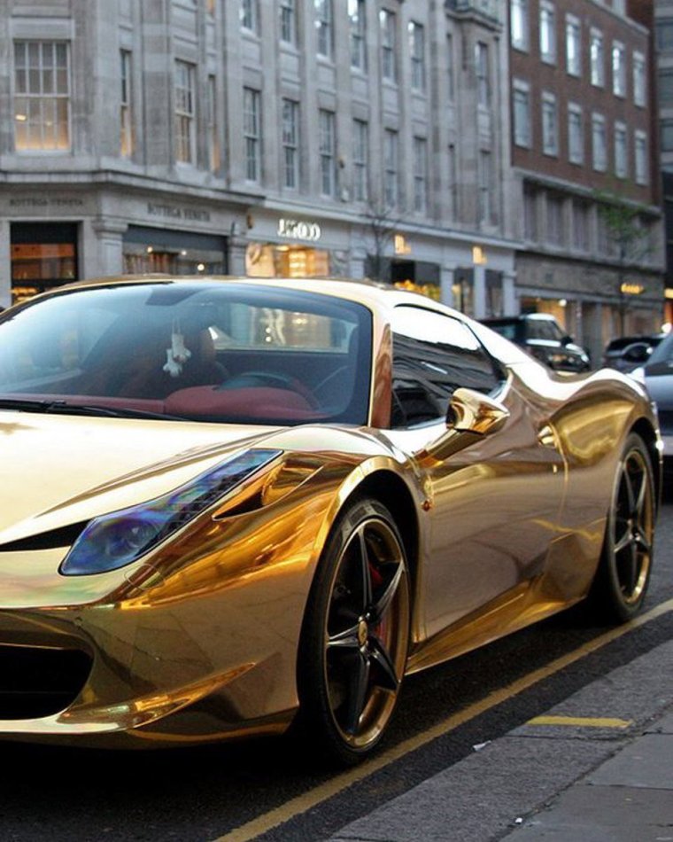 Ferrari 458 Gold