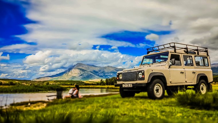 Тойота ленд Крузер 200 в горах