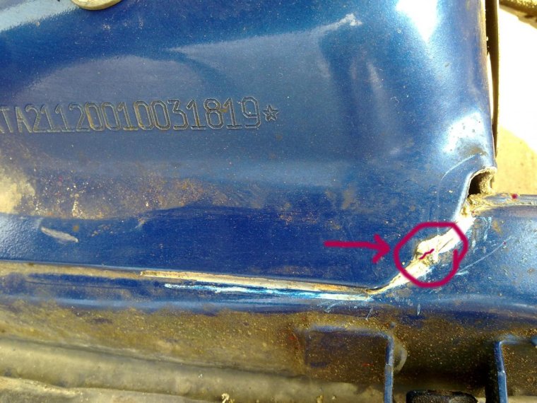 Заводской герметик ВАЗ 2115