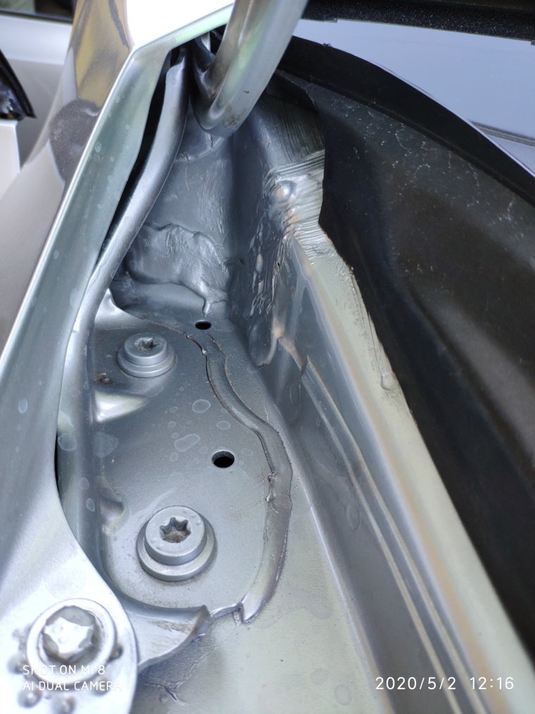 Octavia a7 FL заводской герметик