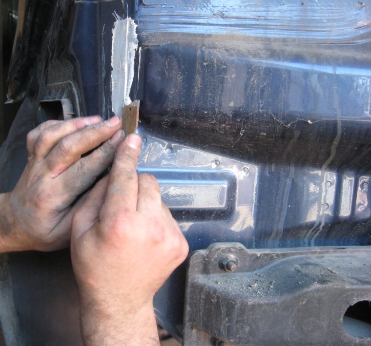 Заводская точечная сварка кузова