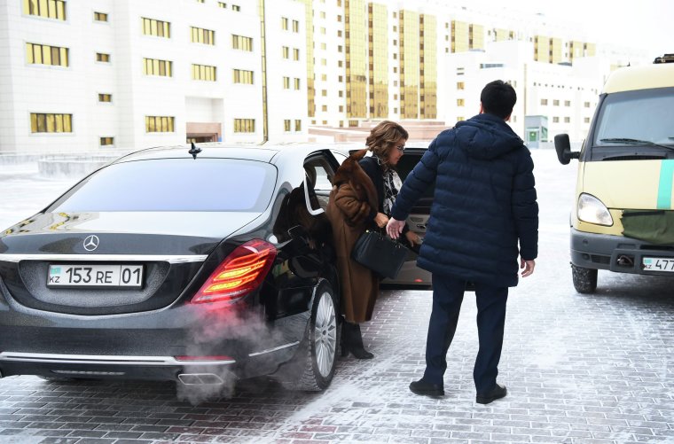 Мерседес президента Казахстана