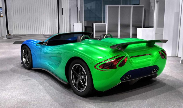 Зеленая машина