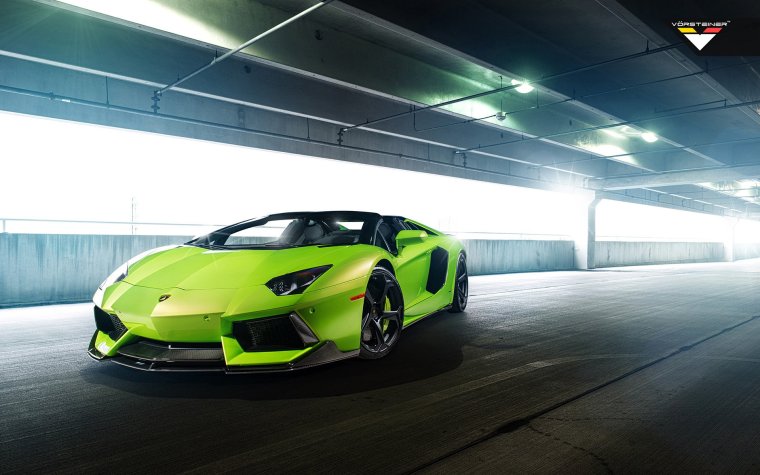 Lamborghini Aventador Verde Ithaca