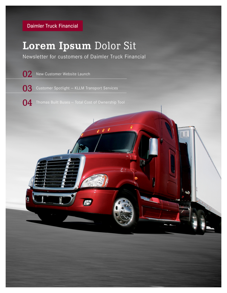 Freightliner inspiration Truck