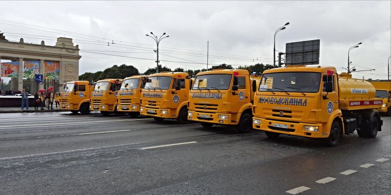 Мосводоканал автопарк