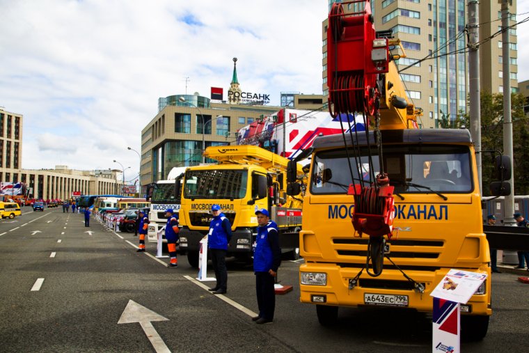 Мосводоканал машины