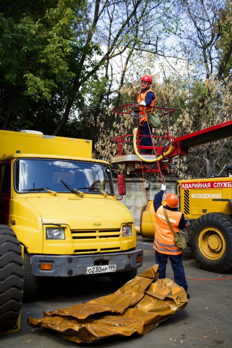 Мосводоканал спецтехника
