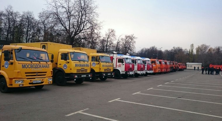 КАМАЗ Мосводоканал