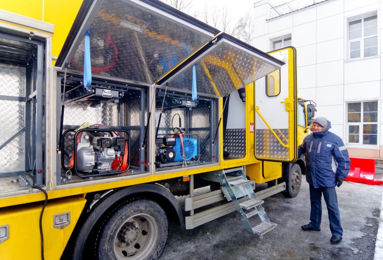 Машины Мосводоканала