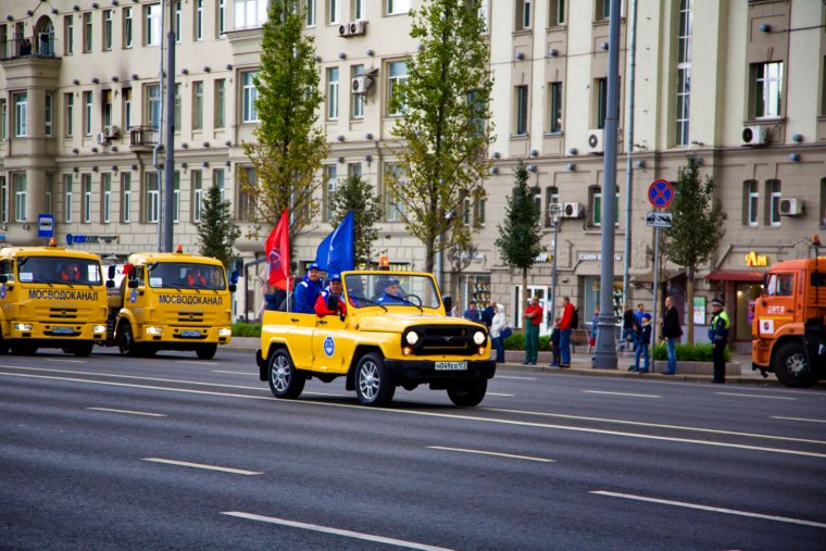 Мосводоканал машины