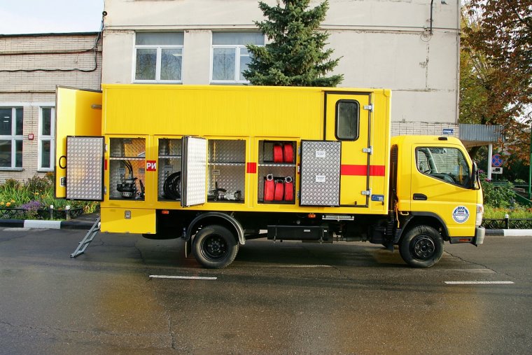 Аварийные машины Мосводоканал