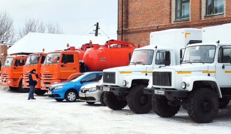 Машина водоканала