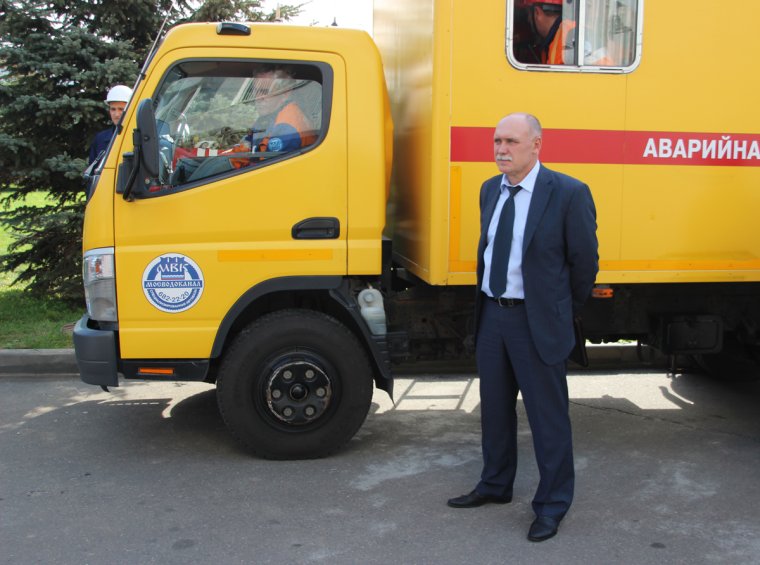 Специализированная автобаза АО Мосводоканал