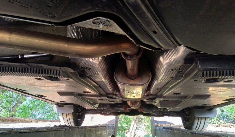 Шкода Рапид 2021 днище