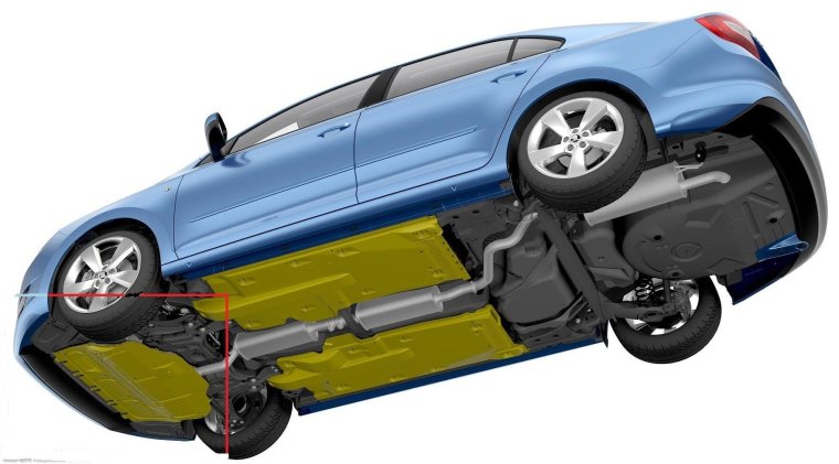 Защита днища Шкода Рапид