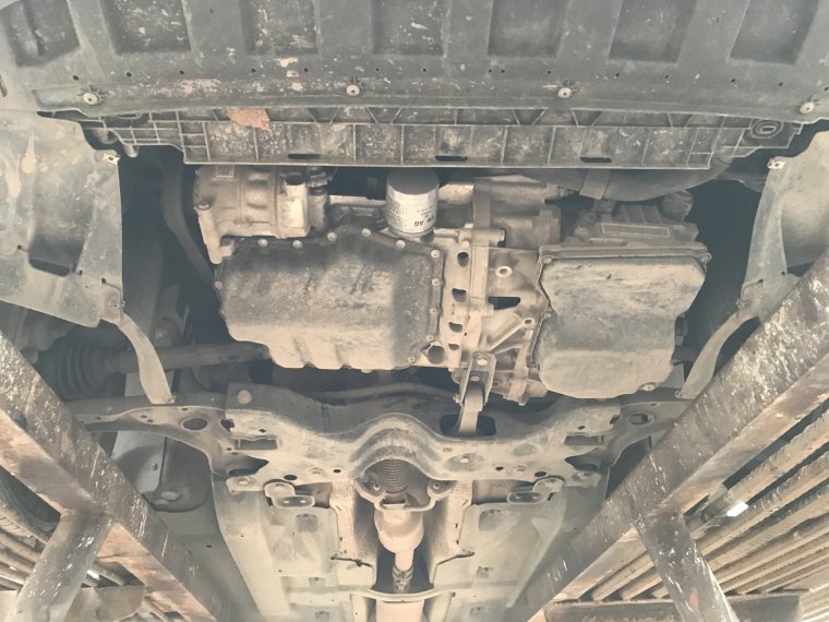 Днище Skoda Rapid 4wd