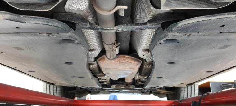 Днище Шкода Кодиак 1.4