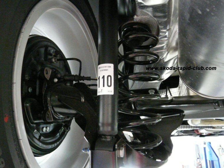 Задняя подвеска Шкода Рапид 2019