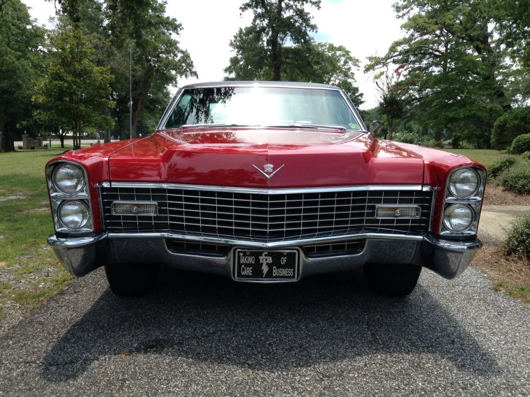 Cadillac Deville 1967 Red