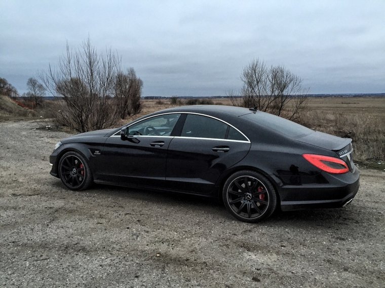 Мерседес CLS 63 AMG черный