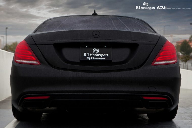 Мерседес-Бенц s класс матовый черный