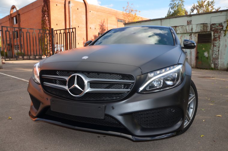 Мерседес w205 черная