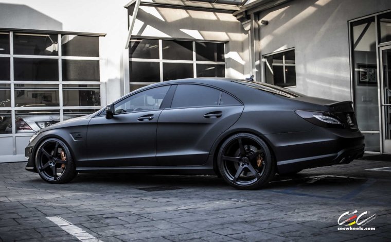 Mercedes Benz CLS 63 AMG матовая