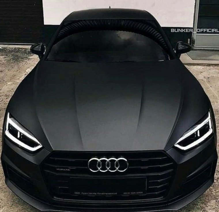 Ауди а9 черная матовая