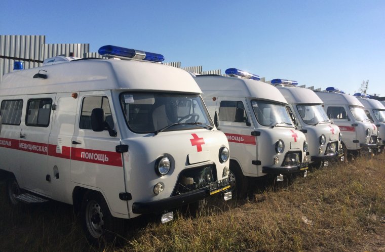 Парк машин скорой помощи