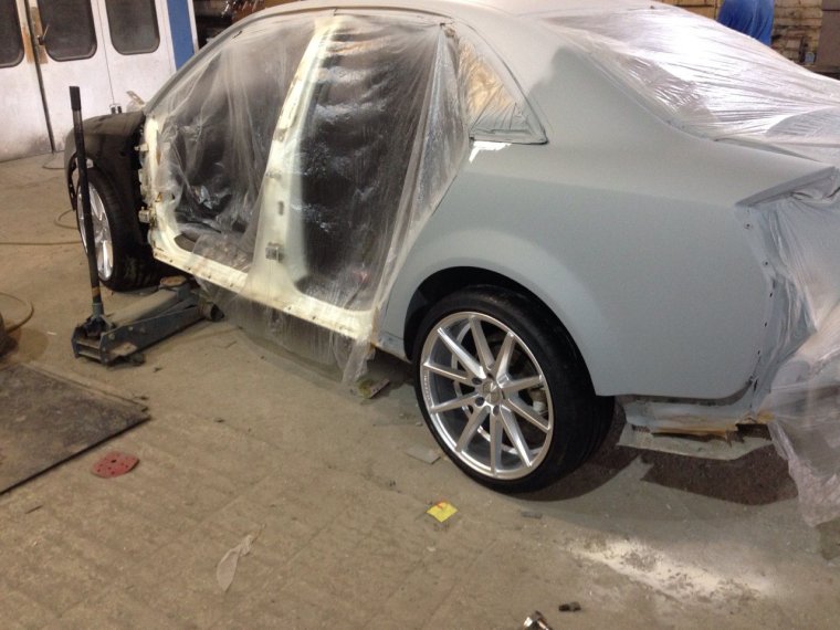 Трехслойная покраска авто