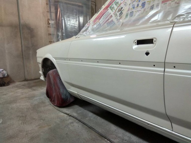 Перекрас купе перламутр