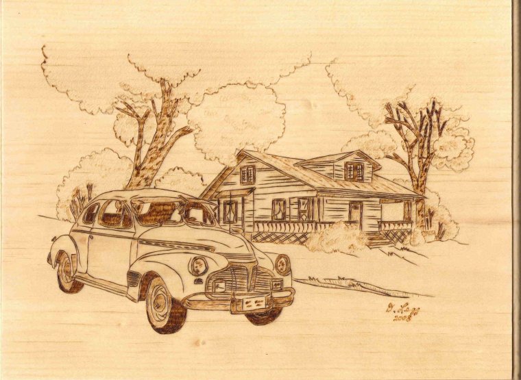 Машины для выжигания