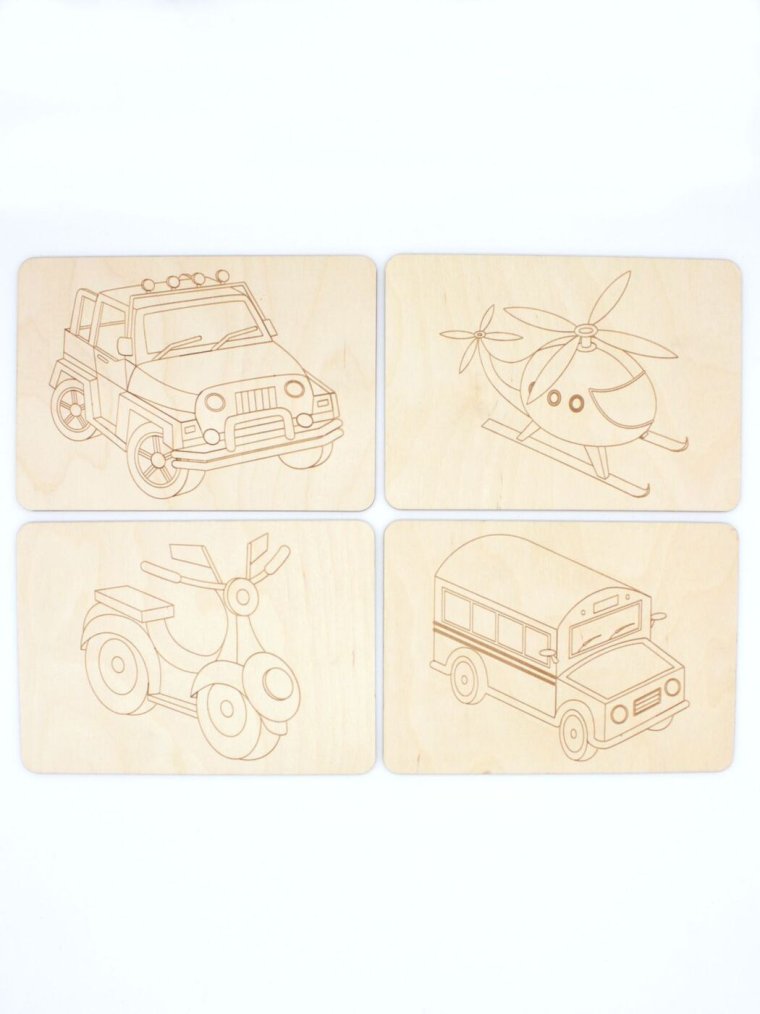 Фургон выжигать