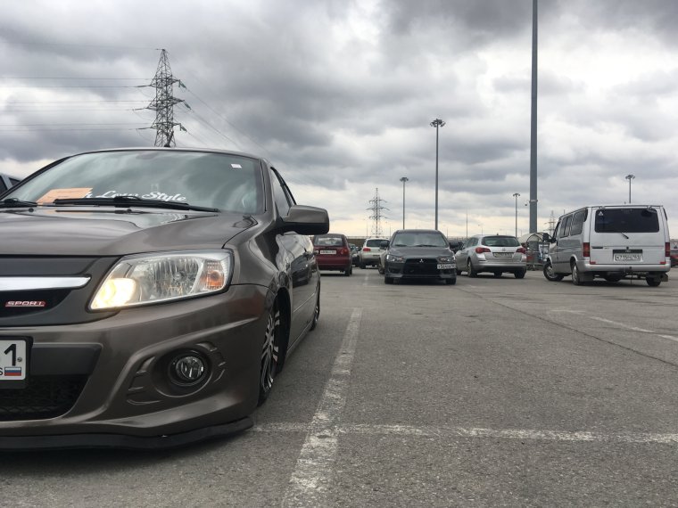 Лада Гранта спорт на пневме