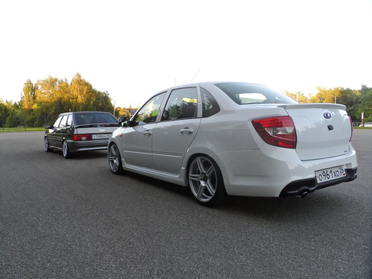 Заниженная Гранта седан -90