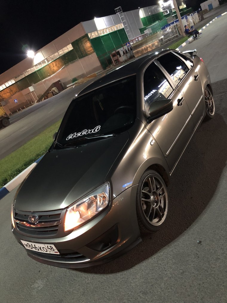 Лада Гранта спорт заниженная