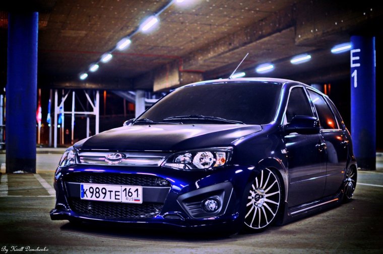 Лада Калина 2 спорт на пневме