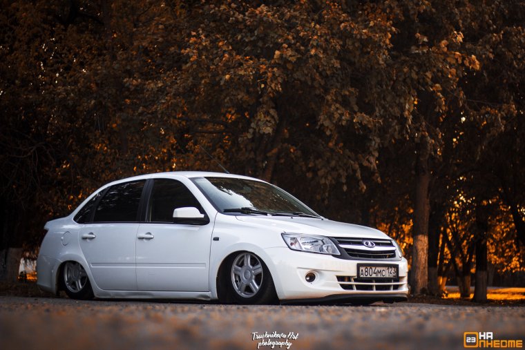 Lada Гранта на пневме