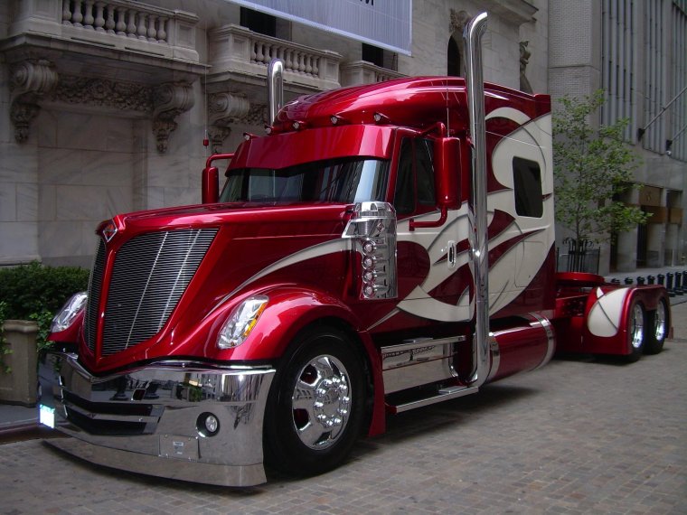 Кастом тягач интернационал