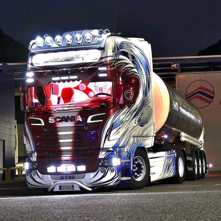 Scania v8 770
