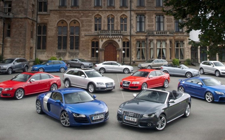 Много машин