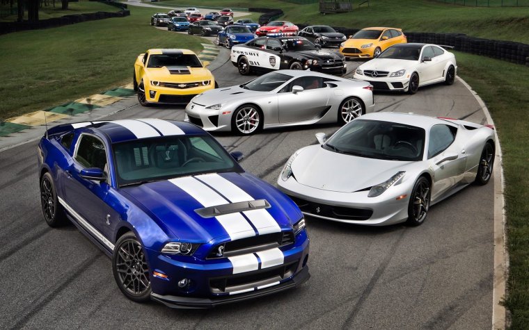 Разные крутые машины