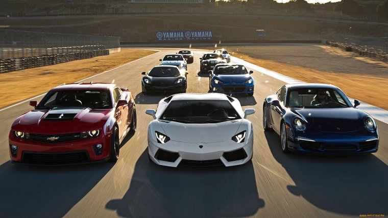 Шевроле Камаро и Ламборджини