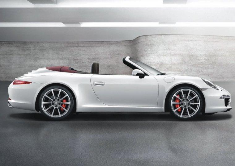 Порше 911 кабриолет белый
