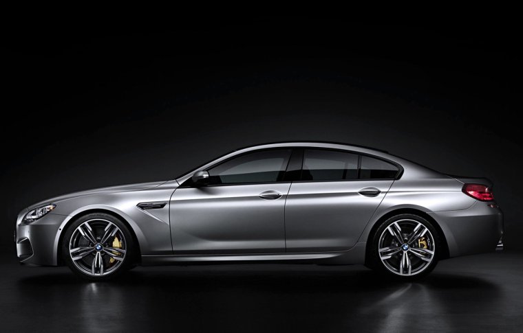 BMW m6 Gran Coupe Side